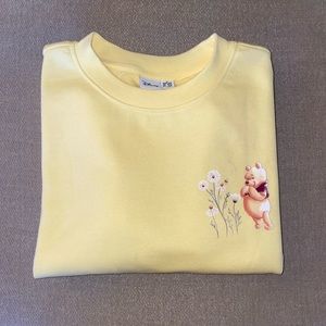 Disney Winnie the Pooh yellow sweater